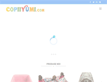 Tablet Screenshot of copiiyumi.com